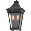 Image de Hinkley LED Wand Buitenlamp Chapel Hill | 2X E27 Max 40W | Museum Black