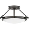 Image de Hinkley LED Plafondlamp Collier | 3X E27 Max 40W | Black Oxide