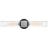 Image de Hinkley LED Wandlamp Ellison | 2X E27 Max 40W | Black with Brushed Nickel