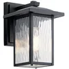Image de Kichler LED Wand Buitenlamp Cappanna | 1X E27 Max 60W | Textured Black