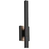 Image de Kichler LED Wand Buitenlamp Nocar | 20W 3000K 830 | Textured Black