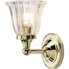 Image de Landelijke Wandlamp - Steady Lighting - Metaal - Landelijk - G9 - L: 17.3cm - Voor Binnen / Binnen - Woonkamer - Eetkamer - Zilver