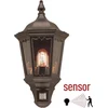 Image de Franssen gevellamp met sensor Cartella2 zwart