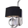 Image de Landelijke Wandlamp - Steady Lighting - Metaal - Landelijk - G9 - L: 17.8cm - Voor Binnen - Woonkamer - Eetkamer - Zilver