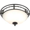 Image de Elstead Lighting LED Plafondlamp Pembroke | 2X E27 Max 60W | Dimbaar | Black