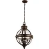 Image de Feiss LED Kroonluchter | 3X E14 Max 60W | Dimbaar | British Bronze