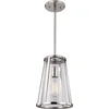 Image de Feiss LED Hanglamp Harrow | 1X E27 Max 60W | Dimbaar | Polished Nickel