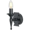 Image de Elstead Lighting LED Wandlamp Saxon | 1X E14 Max 60W | Black