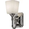Image de Landelijke Wandlamp - Steady Lighting - Metaal - Landelijk - G9 - L: 15.2cm - Voor Binnen / Binnen - Woonkamer - Eetkamer - Zilver