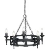 Image de Elstead Lighting LED Kroonluchter | 5X E14 Max 60W | Dimbaar | Black