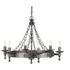 Image de Elstead Lighting LED Kroonluchter | 6X E14 Max 60W | Dimbaar | Graphite Black
