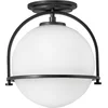 Image de Hinkley LED Plafondlamp Somerset | 1X E27 Max 60W | Dimbaar | Black