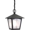 Image de Landelijke Wandlamp - Steady Lighting - Metaal - Landelijk - E27 - L: 22.5cm - Voor Buiten - Woonkamer - Eetkamer - Zwart