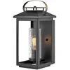 Image de Hinkley LED Wand Buitenlamp Atwater | 1X E27 Max 60W | IP44 | Dimbaar | Black