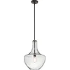 Image de Landelijke Plafondlamp - Steady Lighting - Metaal - Landelijk - E27 - L: 18.5cm - Voor Buiten - Woonkamer - Eetkamer - Zwart