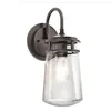 Image de Kichler LED Wand Buitenlamp Lyndon | 1X E27 Max 60W | IP44 | Dimbaar | Architectural Bronze