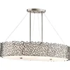 Image de Kichler LED Hanglamp Silver Coral | 4X E27 Max 60W | Dimbaar | Classic Pewter