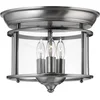 Image de Moderne Plafondlamp - Steady Lighting - Metaal - Modern - E14 - L: 29cm - Voor Binnen - Woonkamer - Eetkamer - Blauw