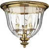 Image de Hinkley LED Plafondlamp Cambridge | 3X E14 Max 40W | Dimbaar | Burnished Brass
