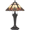 Image de Quoizel Tiffany LED Tafellamp Cambridge | 2X E27 Max 60W | Vintage Bronze
