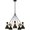 Image de Bohemian Vloerlamp - Steady Lighting - Metaal - Bohemian - E27 - L: 67.7cm - Voor Binnen - Woonkamer - Eetkamer - Bruin