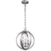 Image de Feiss LED Hanglamp Corinne | 3X E14 Max 60W | Dimbaar | Polished Nickel, Crystals