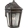 Image de Feiss LED Wand Buitenlamp Londontowne | 1X E27 Max 60W | IP44 | Dimbaar | Weathered Chestnut