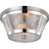 Image de Landelijke Wandlamp - Steady Lighting - Metaal - Landelijk - E27 - L: 16.5cm - Voor Binnen - Woonkamer - Eetkamer - Zilver