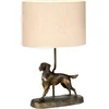 Image de Bohemian Tafellamp - Steady Lighting - Kunststof - Bohemian - E27 - L: 21cm - Voor Binnen - Woonkamer - Eetkamer - Brons