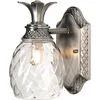 Image de Landelijke Wandlamp - Steady Lighting - Metaal - Landelijk - G9 - L: 16.5cm - Voor Binnen / Binnen - Woonkamer - Eetkamer - Zilver