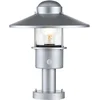 Image de Elstead Lighting Mini LED Tuin Pilaar Klampenborg | 1X E27 Max 60W | IP44 (Outdoor) | Silver