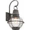 Image de Wandlamp - Steady Lighting - Metaal -  - E27 - L: 31cm - Voor Buiten - Woonkamer - Eetkamer - Zinc