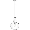 Image de Kichler LED Hanglamp Everly | 1X E27 Max 60W | Dimbaar | Chrome