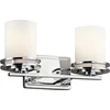 Image de Kichler LED Badkamerarmatuur Hendrik | 3W 3000K 300Lm 830 | IP44 | Dimbaar | Polished Chrome