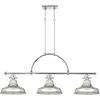 Image de Quoizel LED Hanglamp Emery | 3X E27 Max 60W | Dimbaar | Imperial Silver