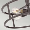 Image de Quoizel LED Plafondlamp New Harbor | 4X E27 Max 60W | Dimbaar | Western Bronze