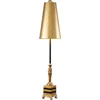 Image de Flambeau LED Tafellamp Noma Luxe | 1X E27 Max 60W | Gold, Black and Silver Leaf