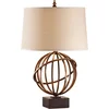 Image de Moderne Tafellamp - Steady Lighting - Metaal - Modern - E27 - L: Cm - Voor Binnen - Woonkamer - Eetkamer - Goud
