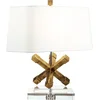 Image de Gilded Nola LED Tafellamp Jackson Square | 1X E27 Max 60W | Distressed Gold
