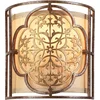 Image de Feiss LED Wandlamp Marcella | 1X E14 Max 40W | British Bronze/Oxidized Bronze