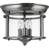Image de Moderne Kroonluchter - Steady Lighting - Metaal - Modern - E14 - L: 35.2cm - Voor Binnen - Woonkamer - Eetkamer - Grijs