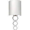 Image de Landelijke Wandlamp - Steady Lighting - Metaal - Landelijk - E27 - L: 14.6cm - Voor Binnen - Woonkamer - Eetkamer - Zilver