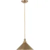 Image de Elstead Lighting LED Hanglamp Provence | 1X E27 Max 60W | Dimbaar | Aged Brass