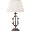 Image de Bohemian Tafellamp - Steady Lighting - Metaal - Bohemian - E27 - L: 32.5cm - Voor Binnen - Woonkamer - Eetkamer - Brons