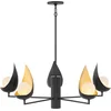 Image de Lisa McDennon by Hinkley LED Kroonluchter | 3W 3000K 1500Lm 830 | Dimbaar | Matte Black & Gold