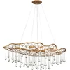 Image de Lisa McDennon by Hinkley LED Hanglamp Laguna | 8X E14 Max 40W | Dimbaar | Burnished Gold