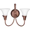 Image de Bohemian Wandlamp - Steady Lighting - Metaal - Bohemian - E14 - L: 16.5cm - Voor Binnen - Woonkamer - Eetkamer - Koper