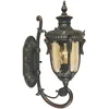 Image de Bohemian Wandlamp - Steady Lighting - Metaal - Bohemian - E27 - L: 24cm - Voor Buiten - Woonkamer - Eetkamer - Brons