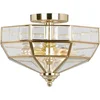 Image de Elstead Lighting LED Plafondlamp Old Park | 2X E27 Max 60W | Dimbaar | Polished Brass