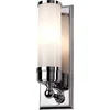 Image de Landelijke Wandlamp - Steady Lighting - Metaal - Landelijk - G9 - L: 11.3cm - Voor Binnen / Binnen - Woonkamer - Eetkamer - Zilver